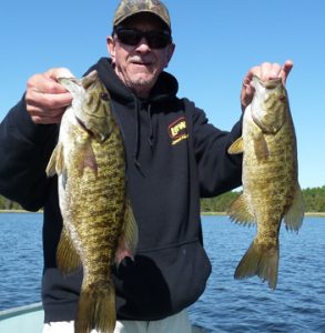 Smallmouth Bass Fishing in Canada is fantastic at Halley's Camps