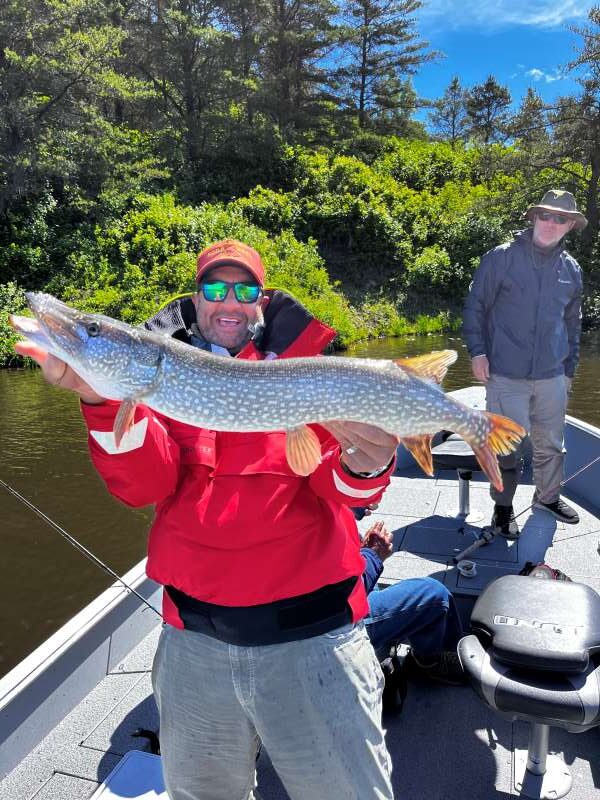 Parker's big northern pike!